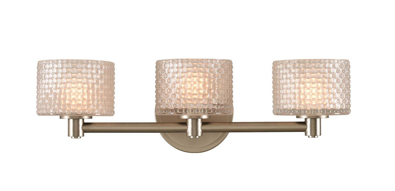 Kalco 315533SN LED Bath, Satin Nickel