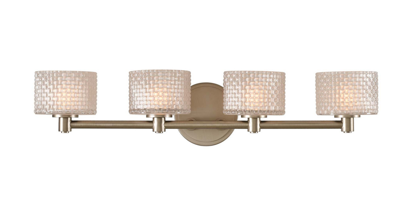 Kalco 315534SN LED Bath, Satin Nickel