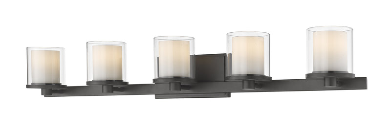 Z-Lite 1918-5V-BRZ-LED LED Vanity, Bronze