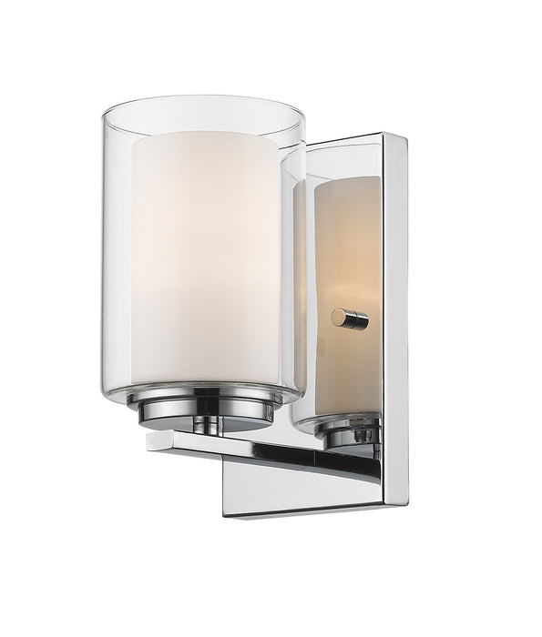 Z-Lite 426-1S-CH One Light Wall Sconce, Chrome