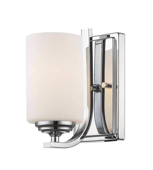 Z-Lite 435-1S-CH One Light Wall Sconce, Chrome