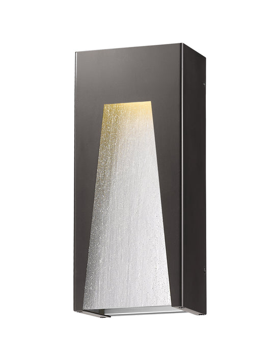 Z-Lite 561B-DBZ-SL-SDY-LED LED Outdoor Wall Mount, Bronze Silver