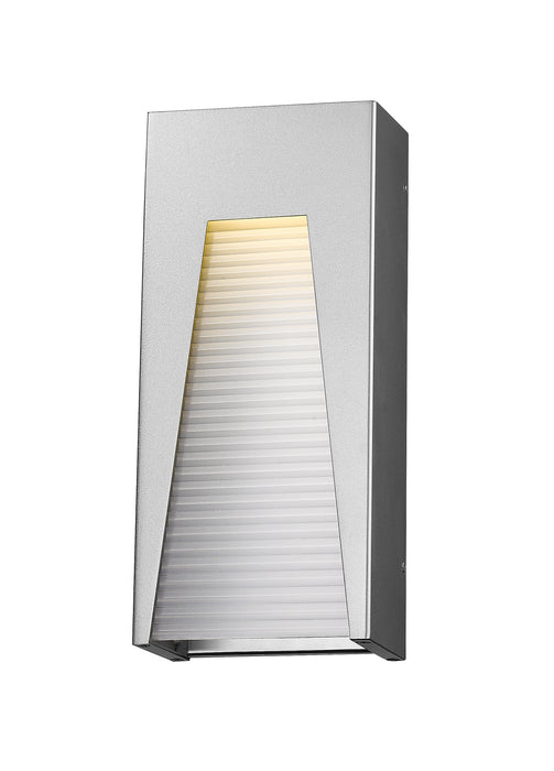 Z-Lite 561B-SL-SL-FRB-LED LED Outdoor Wall Mount, Silver