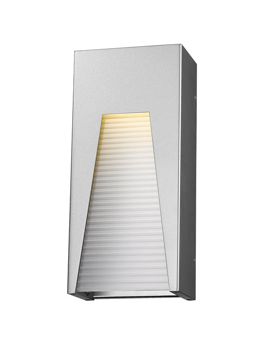 Z-Lite 561M-SL-SL-FRB-LED LED Outdoor Wall Mount, Silver