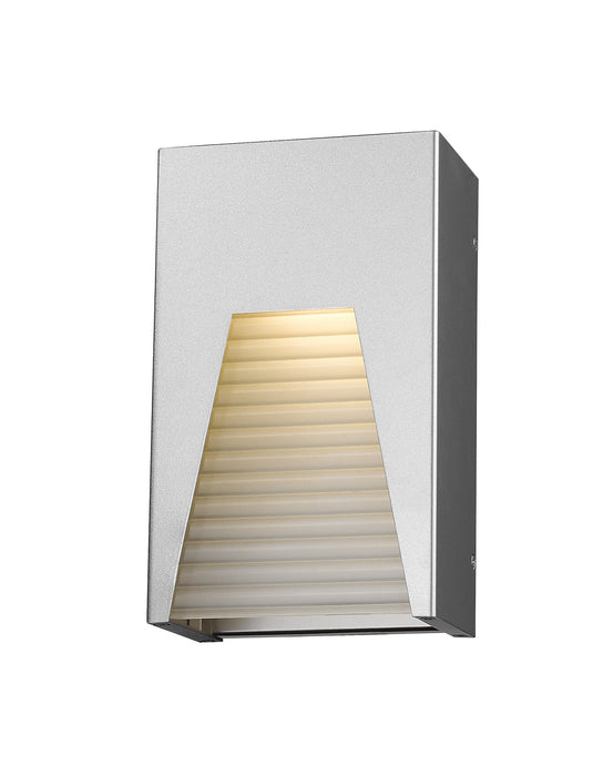 Z-Lite 561S-SL-SL-FRB-LED LED Outdoor Wall Mount, Silver
