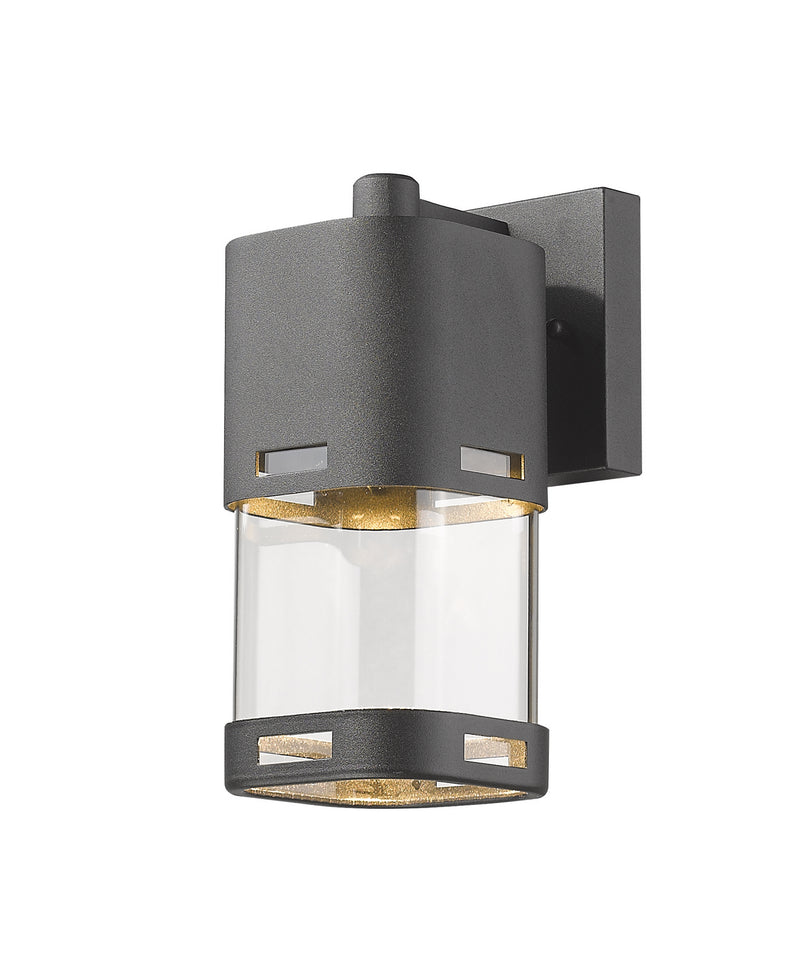 Z-Lite 562S-BK-LED LED Outdoor Wall Mount, Black