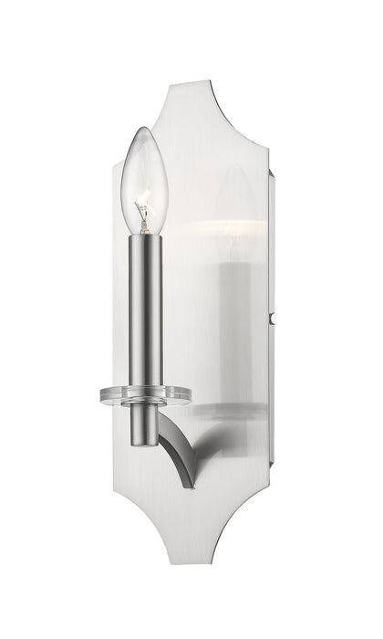 Z-Lite 6008-1S-BN One Light Wall Sconce, Brushed Nickel