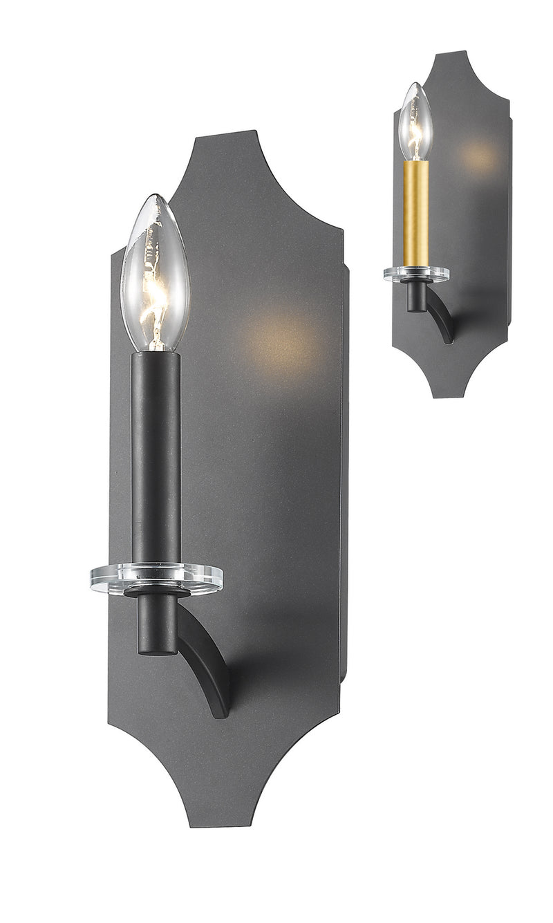 Z-Lite 6008-1S-BRZ One Light Wall Sconce, Bronze