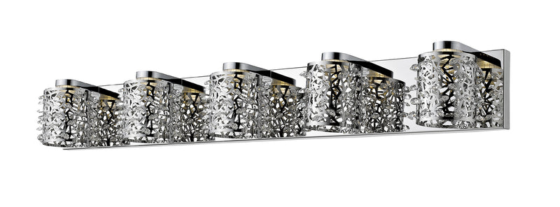 Z-Lite 906-5V-LED LED Vanity, Chrome