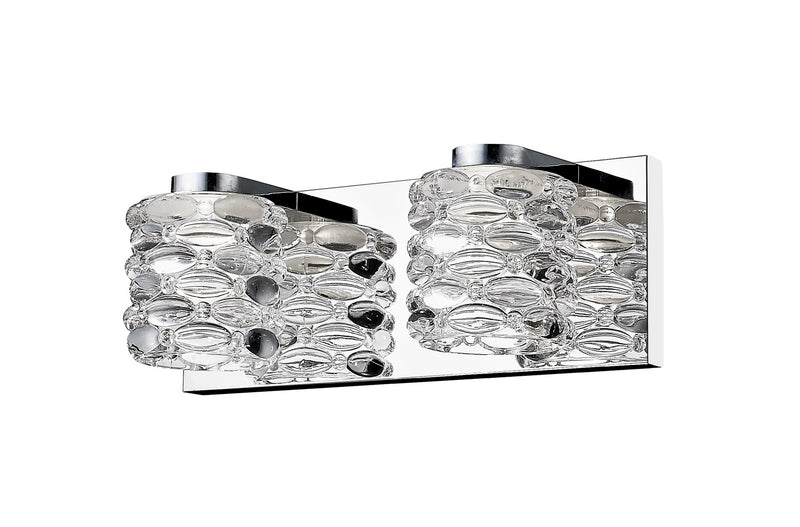 Z-Lite 907-2V-LED LED Vanity, Chrome