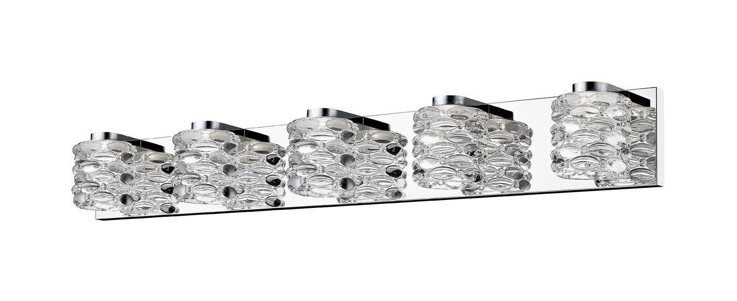Z-Lite 907-5V-LED LED Vanity, Chrome