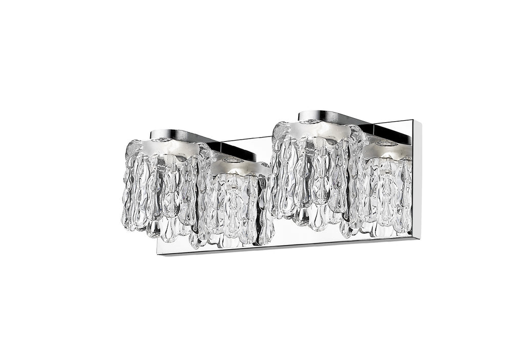 Z-Lite 908-2V-LED LED Vanity, Chrome