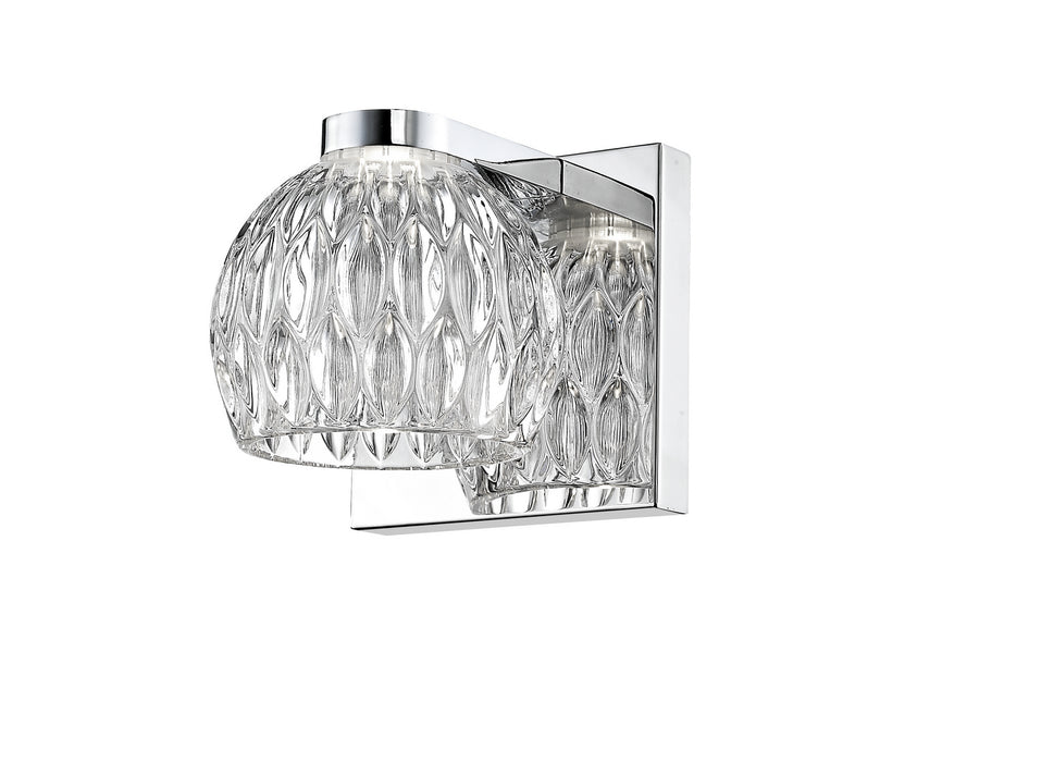 Z-Lite 909-1S-LED LED Wall Sconce, Chrome