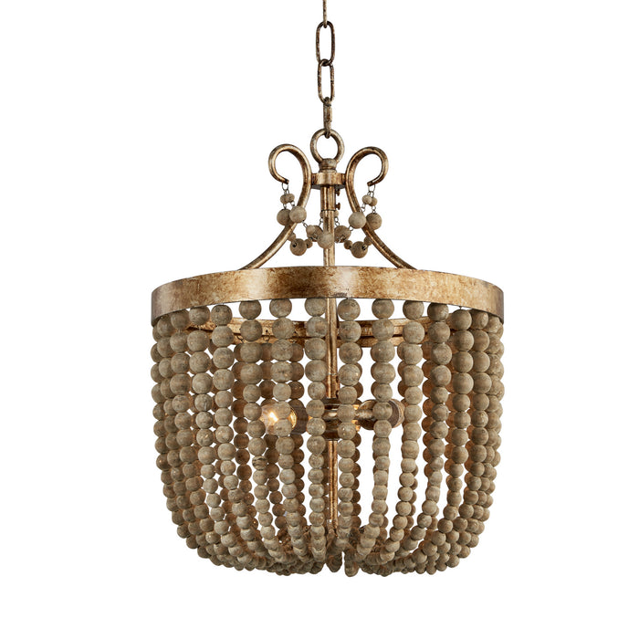 Terracotta Designs H7126-2AS Two Light Chandelier, Antique Silver