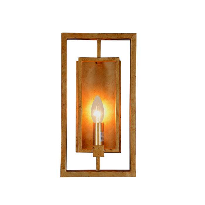 Terracotta Designs W6123-1 One Light Wall Sconce, Antique Gold