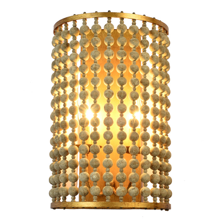 Terracotta Designs W7128-2 Two Light Wall Sconce, Antique Gold