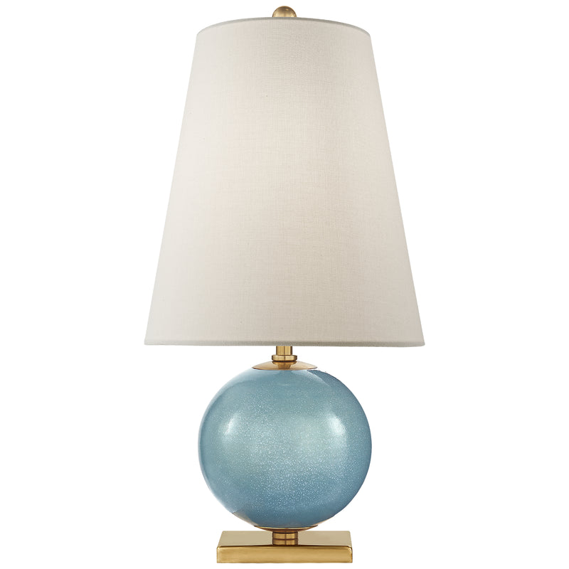 Visual Comfort Signature KS 3101STU-L One Light Accent Lamp, Sandy Turquoise
