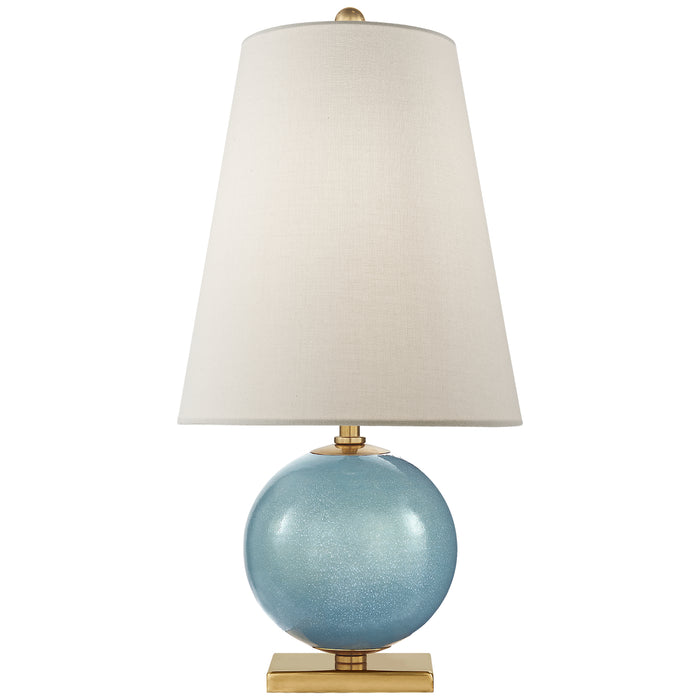 Visual Comfort Signature KS 3101STU-L One Light Accent Lamp, Sandy Turquoise