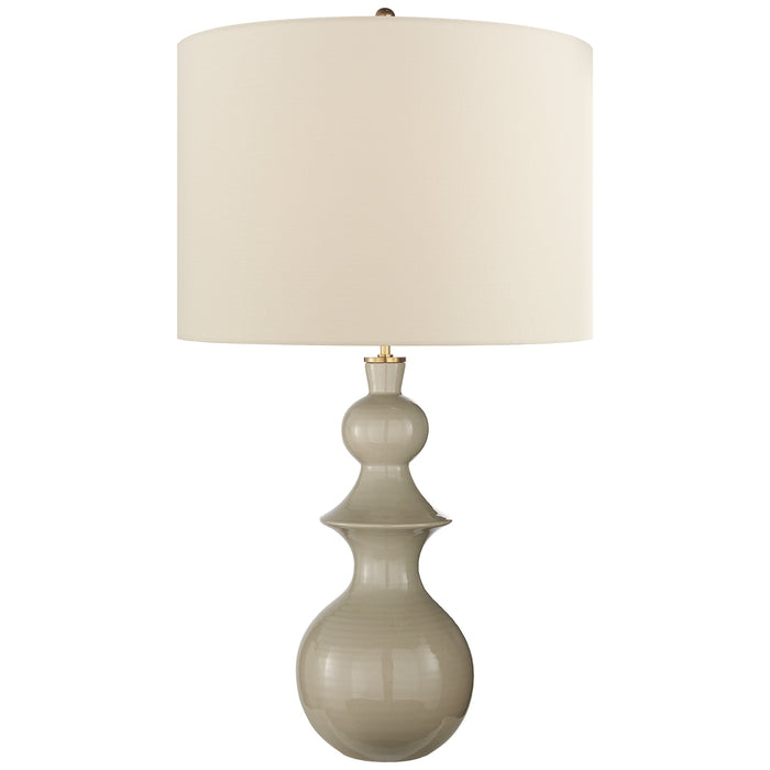 Visual Comfort Signature KS 3617DVG-L One Light Table Lamp, Dove Grey