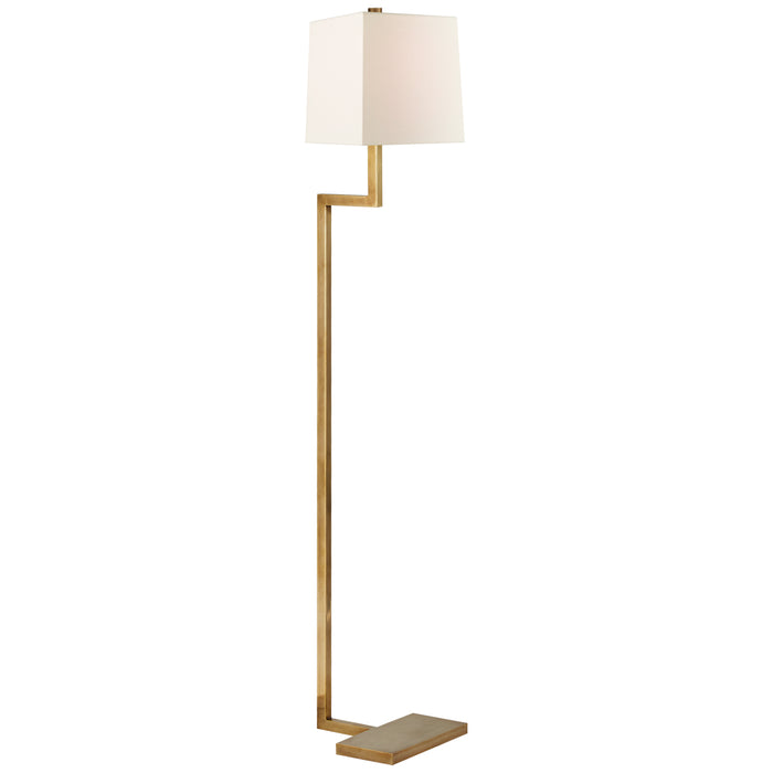 Visual Comfort Signature ARN 1420HAB-L One Light Floor Lamp, Hand-Rubbed Antique Brass