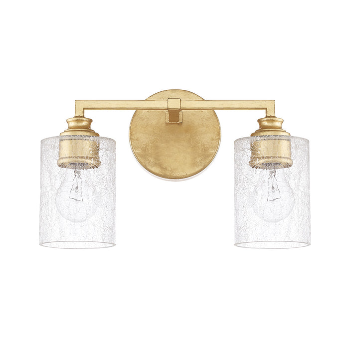 Capital Lighting 120521CG-422 Two Light Vanity, Capital Gold