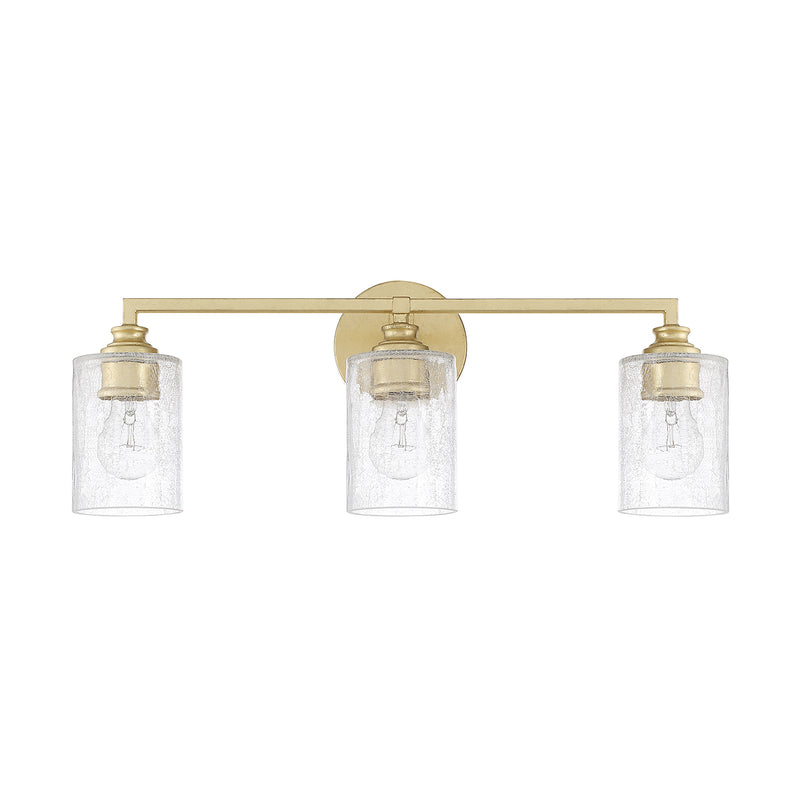 Capital Lighting 120531CG-422 Three Light Vanity, Capital Gold