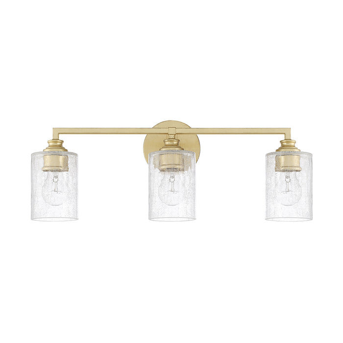Capital Lighting 120531CG-422 Three Light Vanity, Capital Gold