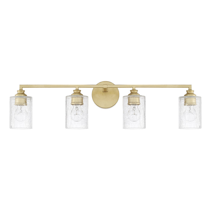 Capital Lighting 120541CG-422 Four Light Vanity, Capital Gold