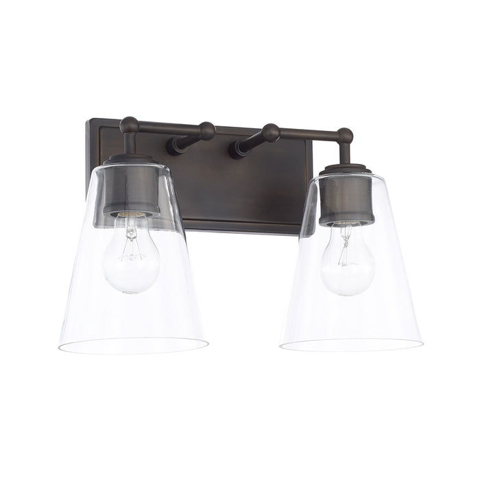 Capital Lighting 121721OB-431 Two Light Vanity, Old Bronze