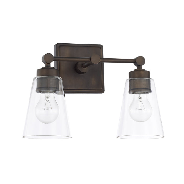 Capital Lighting 121821OB-432 Two Light Vanity, Old Bronze