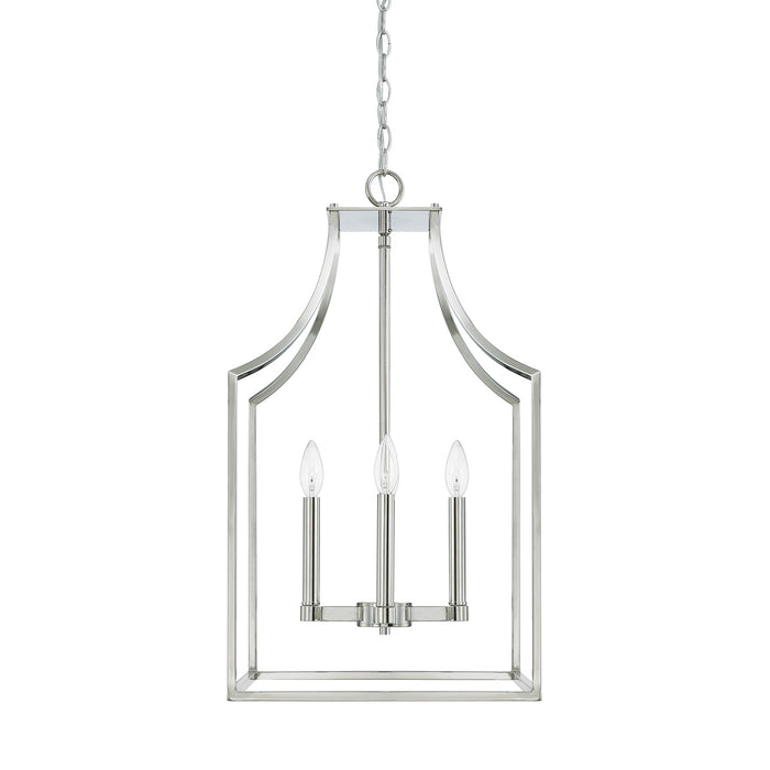 Capital Lighting 520443PN Four Light Foyer, Polished Nickel