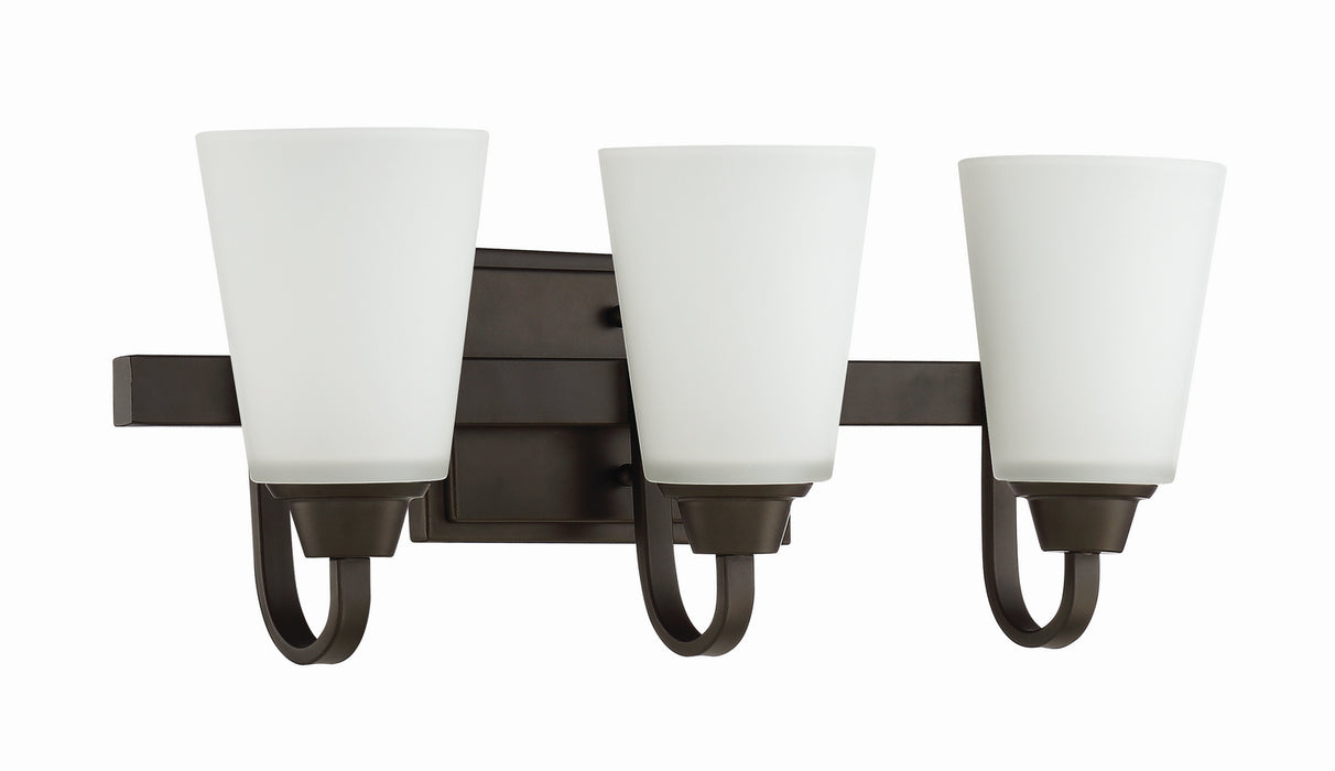 Craftmade 41903-ESP Three Light Vanity, Espresso