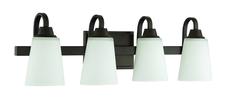Craftmade 41904-ESP Four Light Vanity, Espresso