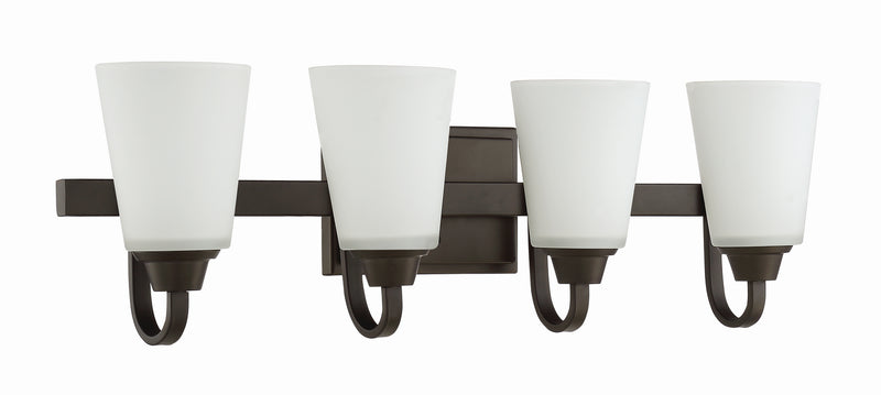 Craftmade 41904-ESP Four Light Vanity, Espresso