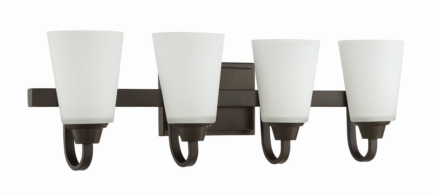 Craftmade 41904-ESP Four Light Vanity, Espresso