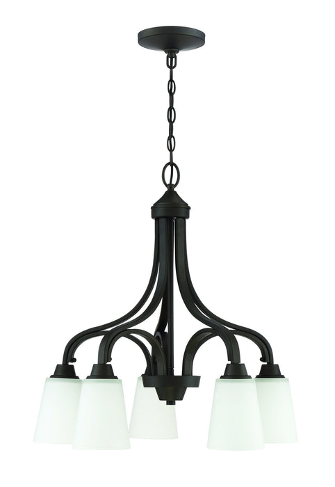 Craftmade 41915-ESP Five Light Chandelier, Espresso