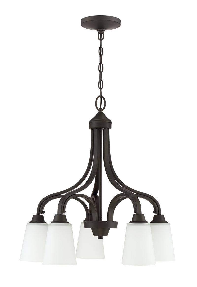 Craftmade 41915-ESP Five Light Chandelier, Espresso