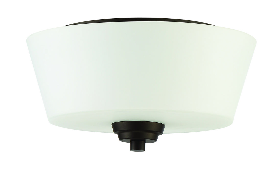 Craftmade 41982-ESP Two Light Flushmount, Espresso