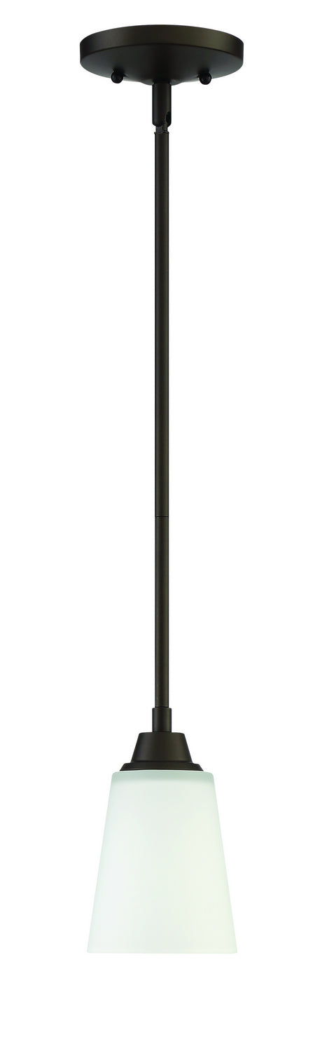 Craftmade 41991-ESP One Light Mini Pendant, Espresso