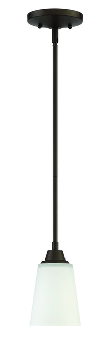 Craftmade 41991-ESP One Light Mini Pendant, Espresso
