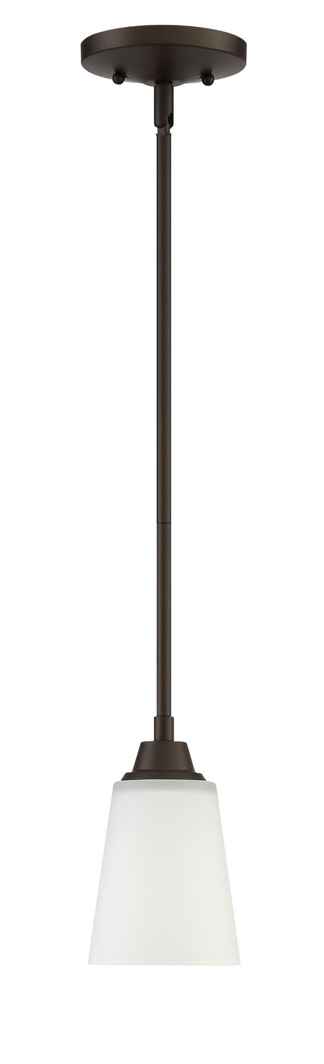 Craftmade 41991-ESP One Light Mini Pendant, Espresso