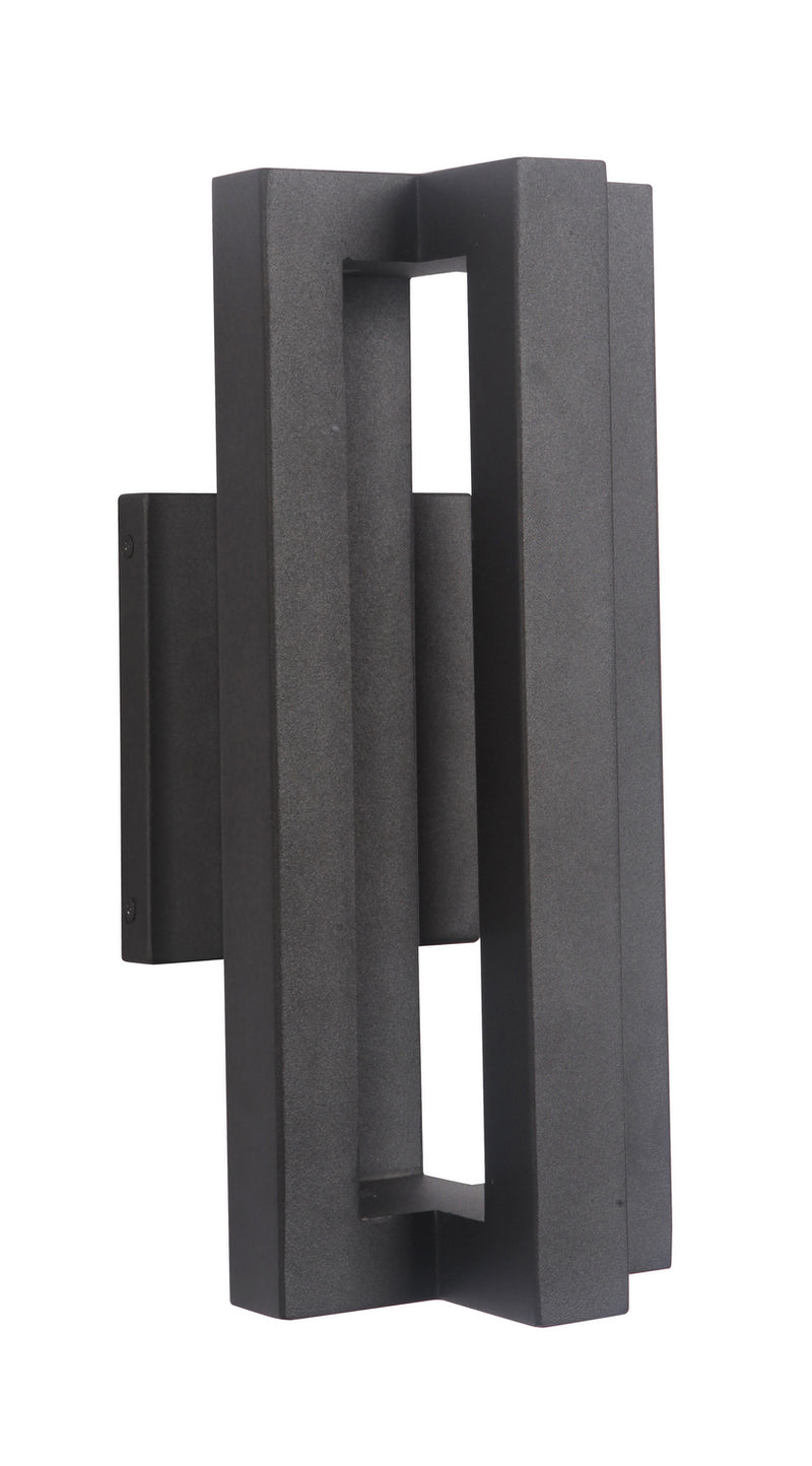 Craftmade Z1504-TB-LED LED Outdoor Wall Lantern, Textured Black