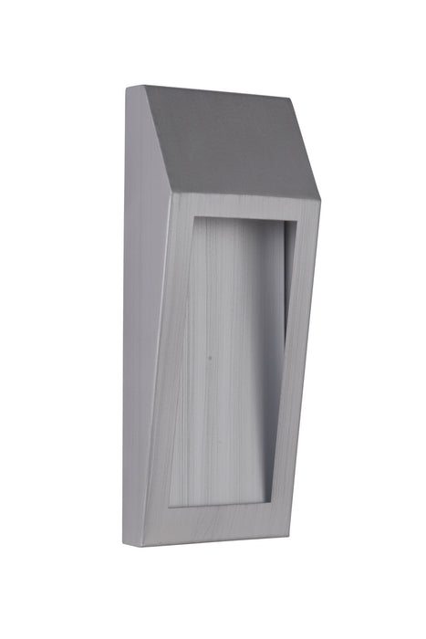 Craftmade Z9302-BAO-LED LED Outdoor Pocket Sconce, Brushed Aluminum