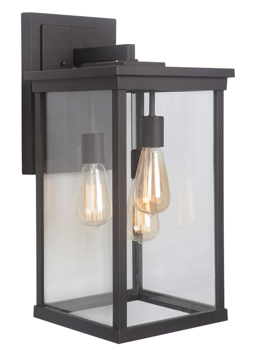 Craftmade Z9734-OBO Three Light Outdoor Wall Lantern, Oiled Bronze (Outdoor)