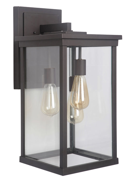 Craftmade Z9734-OBO Three Light Outdoor Wall Lantern, Oiled Bronze (Outdoor)