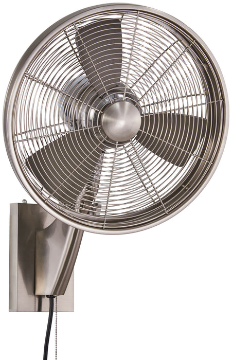 Minka Aire F307-BN 15" Indoor/Outdoor Fan, Brushed Nickel