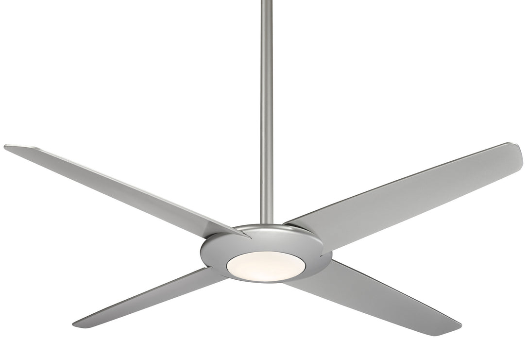 Minka Aire F739L-SL 62" Ceiling Fan, Silver