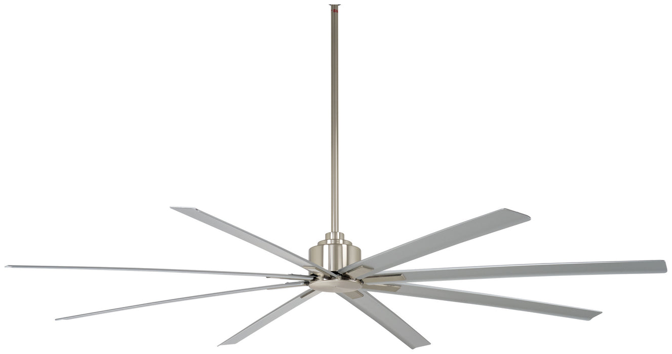 Minka Aire F896-84-BNW 84"Outdoor Ceiling Fan, Brushed Nickel Wet