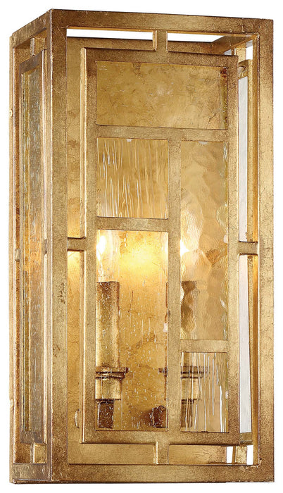 Metropolitan N6472-293 Two Light Wall Sconce, Pandora Gold Leaf