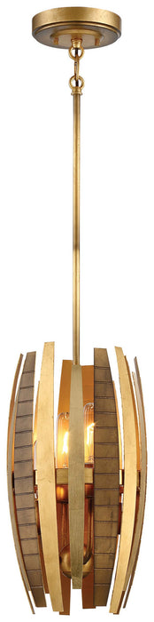 Metropolitan N7834-659 Four Light Mini Pendant, Ardor Gold
